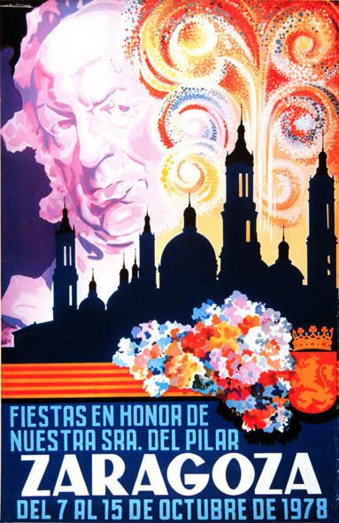 Fiesta patronales en honor de Nuestra Señora del Pilar 1978 Zaragoza